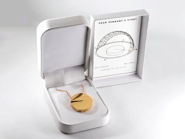 Heliodon Pendant in Gold