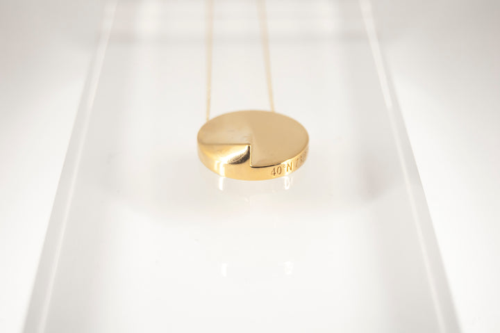 Heliodon Pendant in Gold