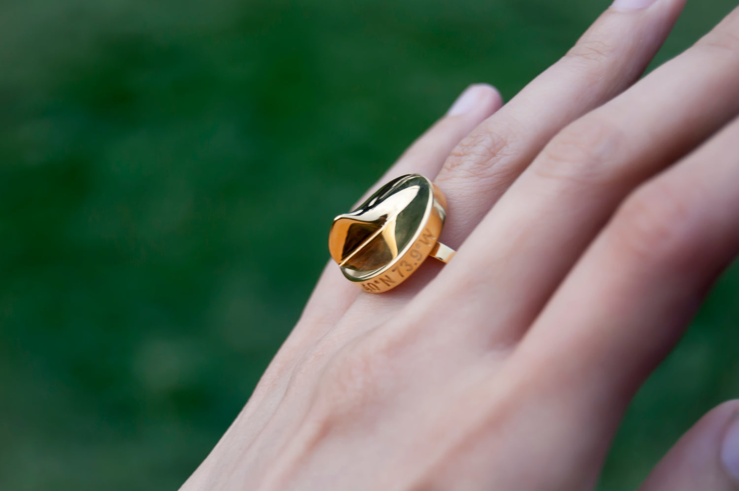 Heliodon Ring in Gold