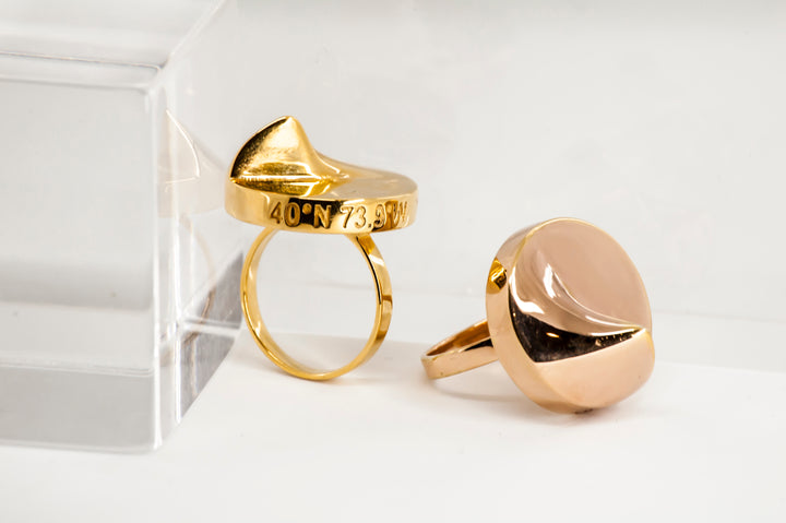 Heliodon Ring in Rose Gold